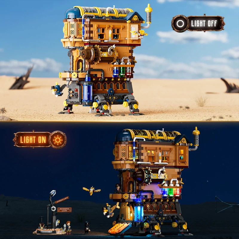Lumibricks - Alchemist's Moving Castle
