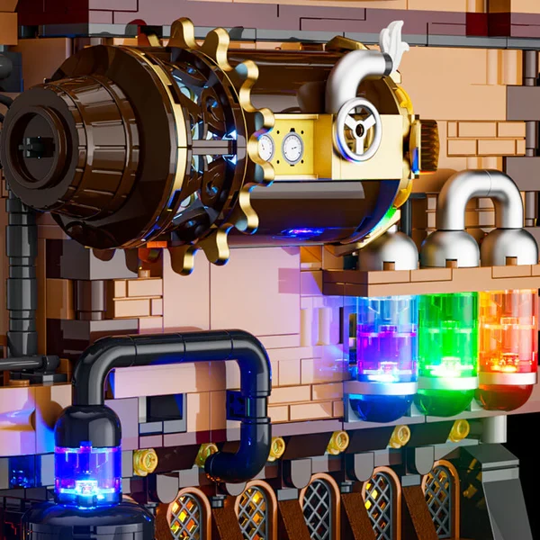 Lumibricks - Alchemist's Moving Castle