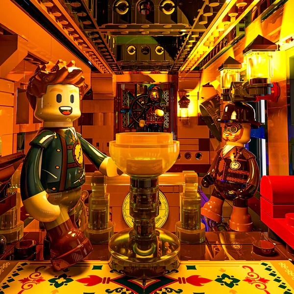Lumibricks - Alchemist's Moving Castle