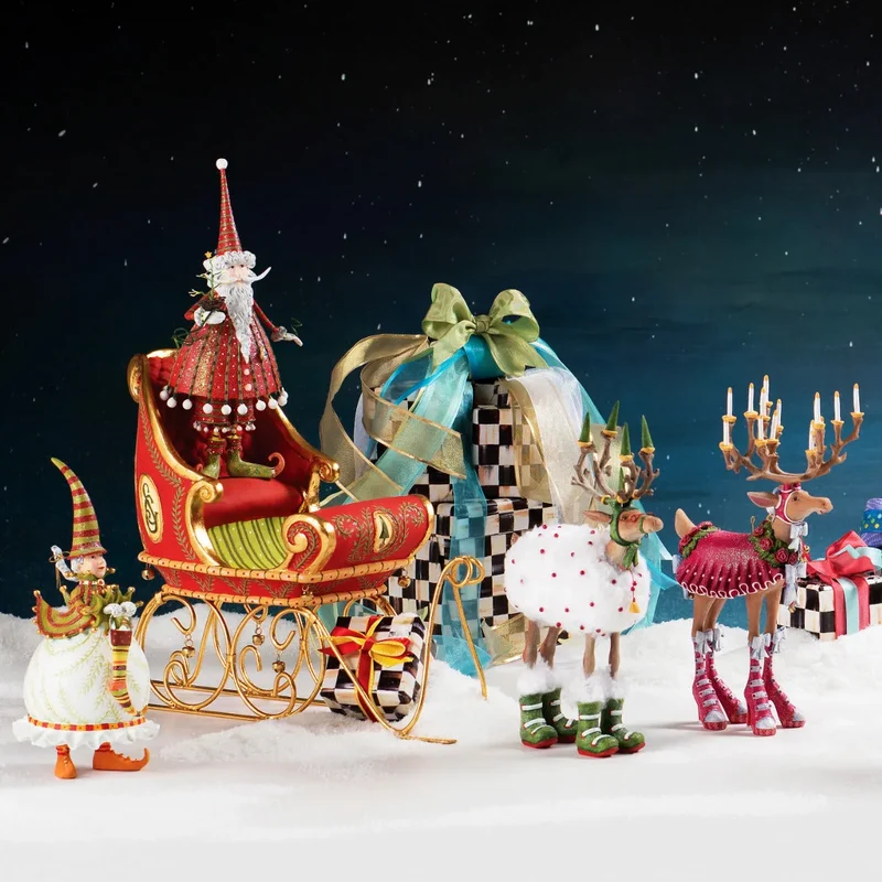 Krinkles - Dash Away Schlitten Ornament gross