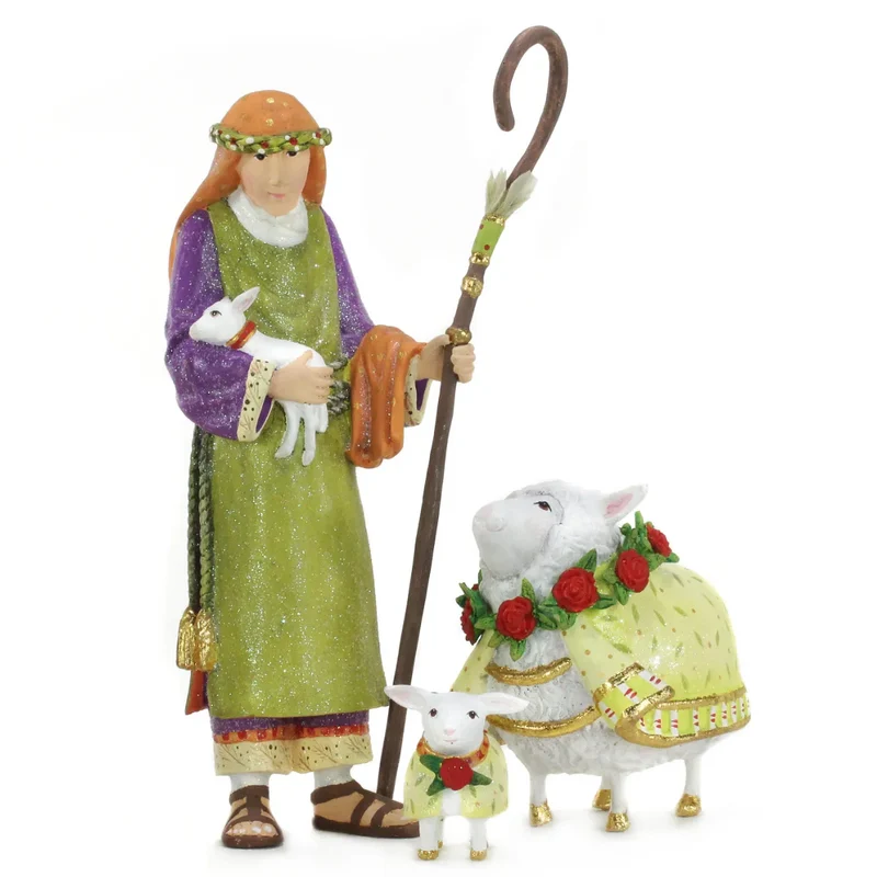 Krinkles - Nativity Minifiguren – Hirte mit seinen Schafen