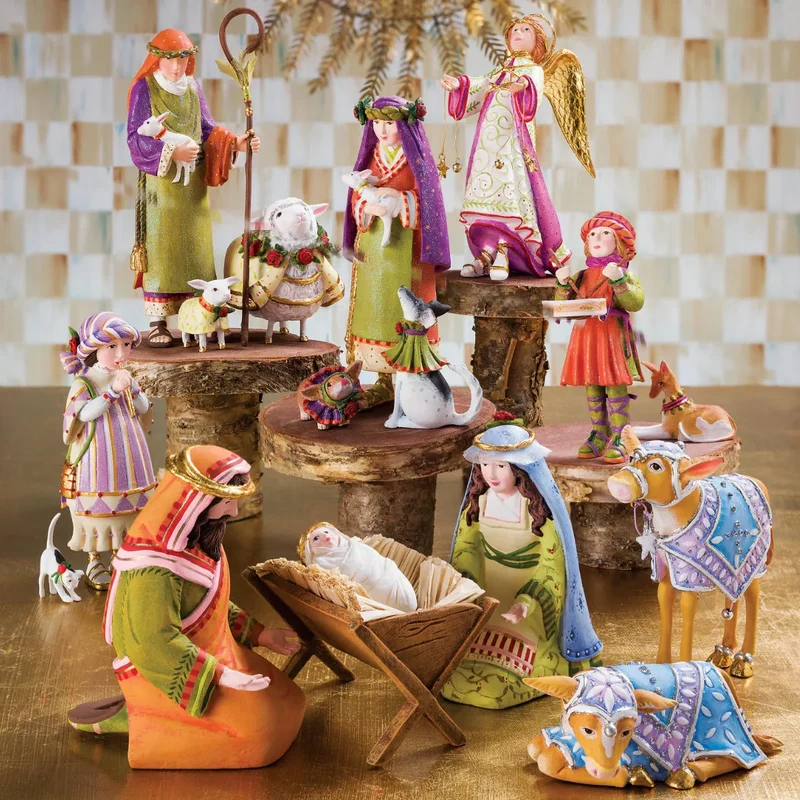 Krinkles - Nativity Minifiguren – Hirte mit seinen Schafen