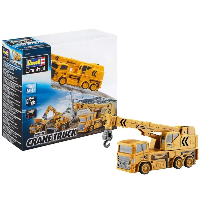 Revell Control 23497 - Baufahrzeug Kranwagen, 40 MHz