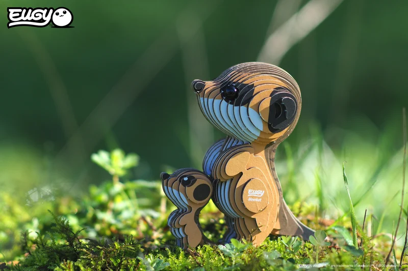Öko-Puzzle 3D – Erdmännchen