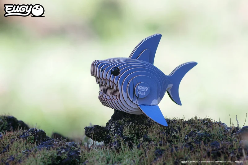 Öko-Puzzle 3D – Hai