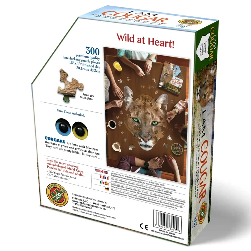 Madd Capp Puzzle - Mini Puma - 300 Teile
