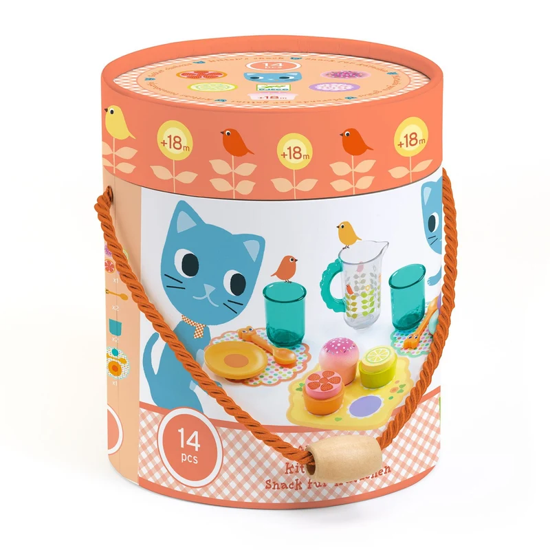 Rollenspielset – Dessertset mit Katzen