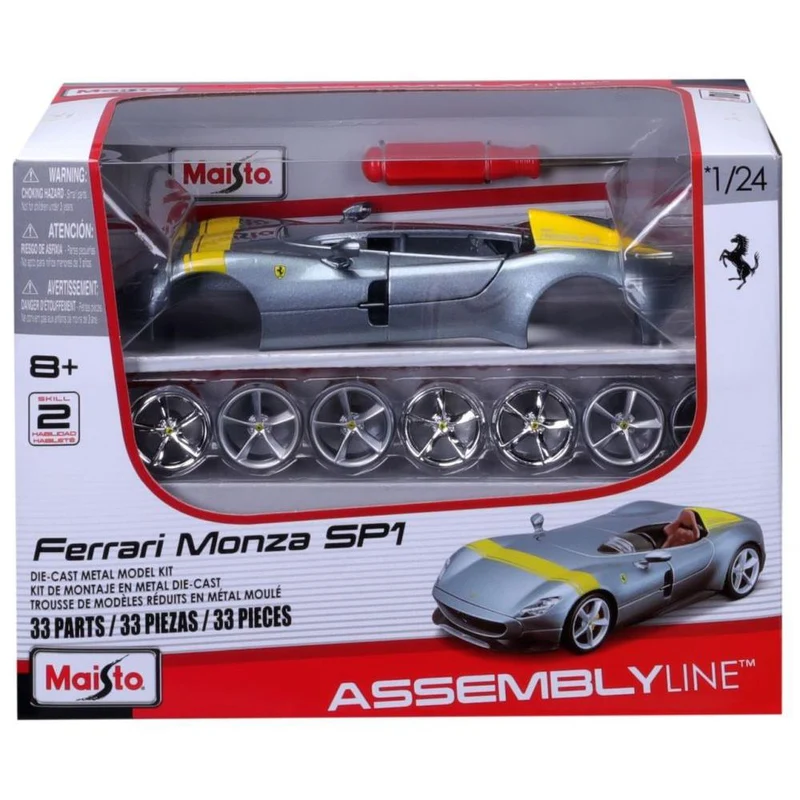 Maisto Kit 1/24 Ferrari Monza SP1 silber