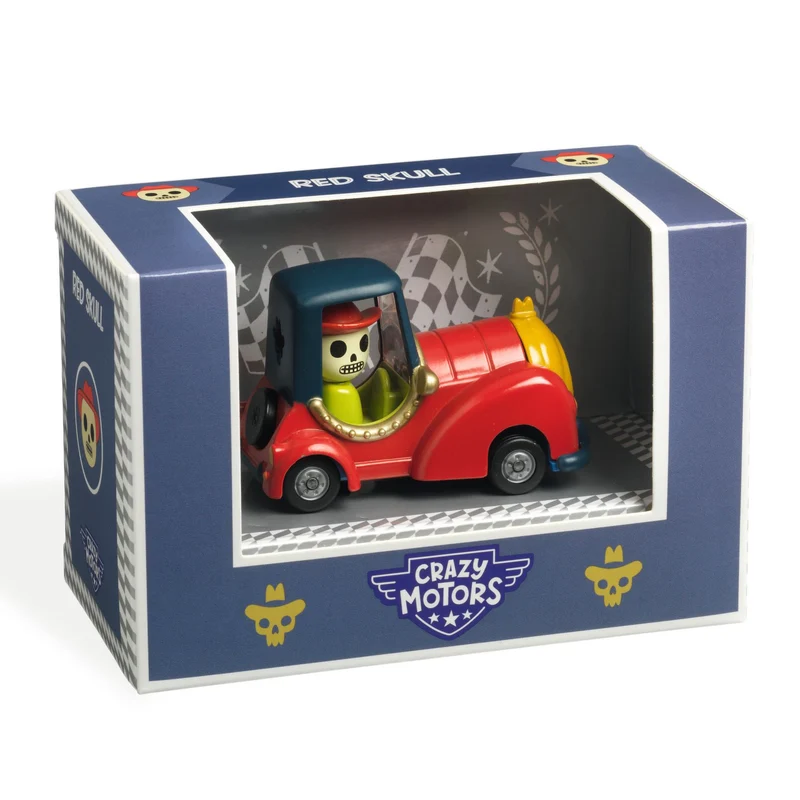 Auto Crazy Motors – Red Skull