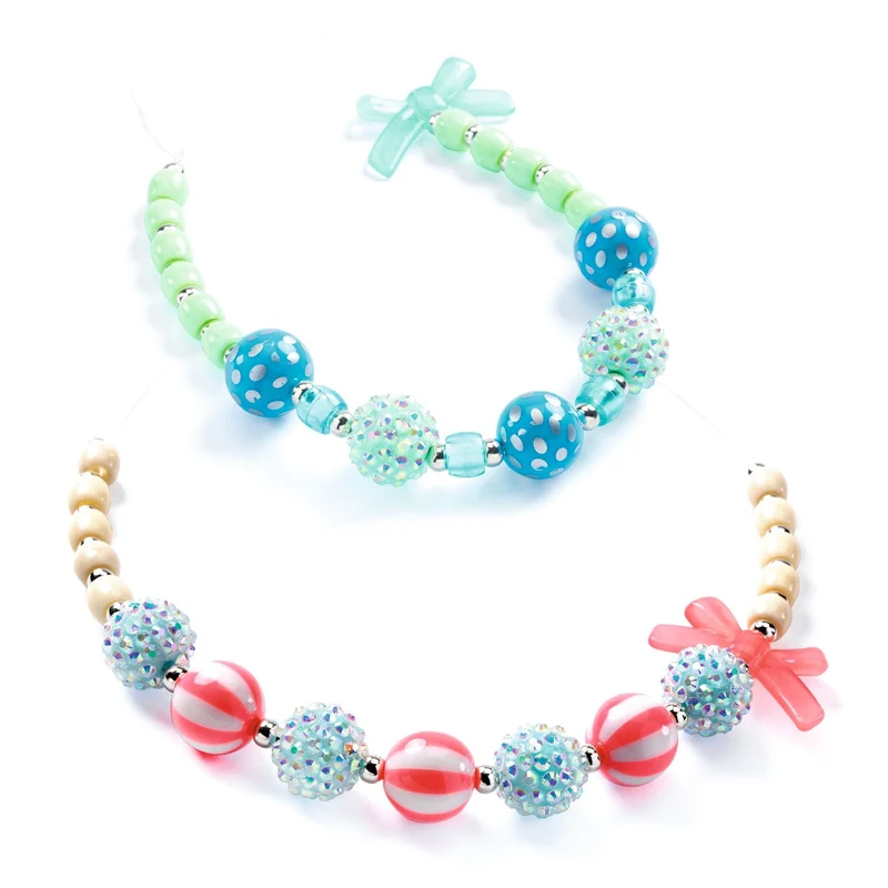 Set zum Basteln von Schmuck - Silberne Blasen