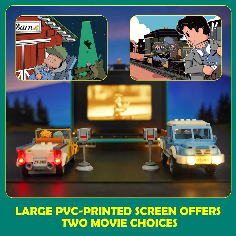 Lumibricks - Night Glow Drive-In