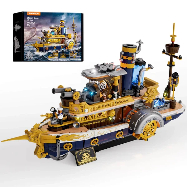 Lumibricks - Steam Boat