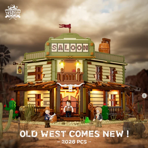 Lumibricks - Western Saloon