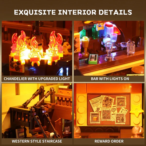 Lumibricks - Western Saloon