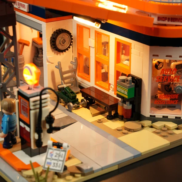 Lumibricks - Gas Station
