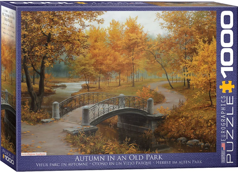 Autumn in an Old Park, Eugene Lushpin