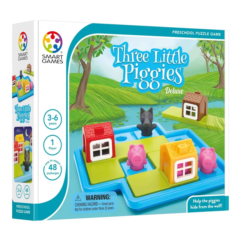 Logikspiel Smart Games – Drei kleine Schweinchen (ENG)