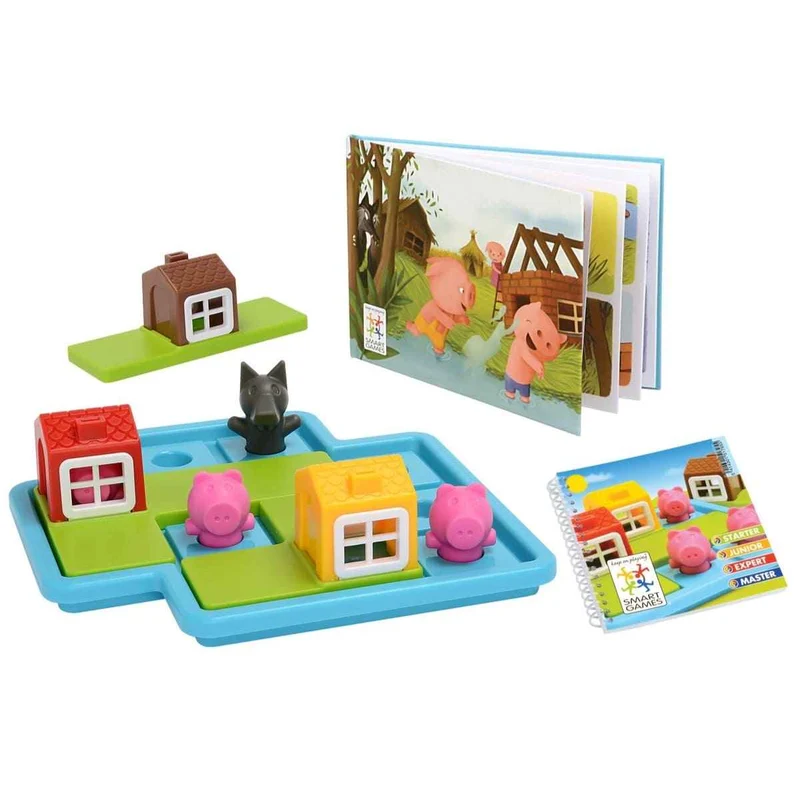 Logikspiel Smart Games – Drei kleine Schweinchen (ENG)