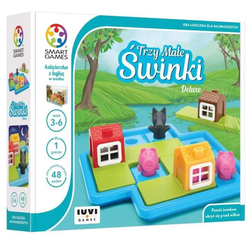 Logikspiel Smart Games – Drei kleine Schweinchen (PL)