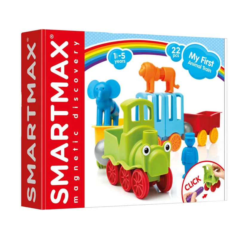 Magnetische Bausteine SmartMax – My First Animal Train