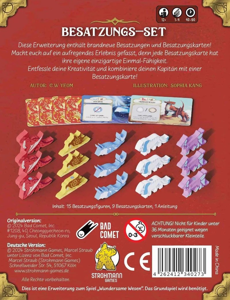 Besatzungs-Set - Wundersame Wesen, deutsch (Erw.)