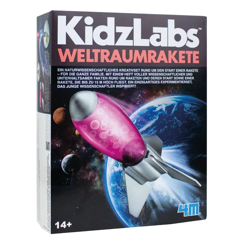 4M KidzLabs - Experimentierkasten - Weltraumrakete