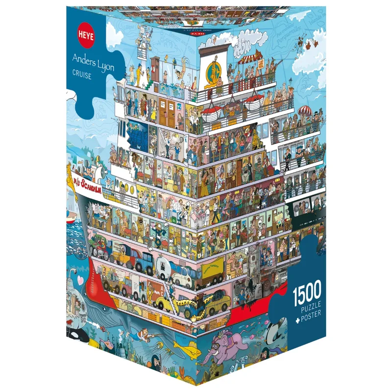 Heye - Cruise Triangular - 1500 Teile
