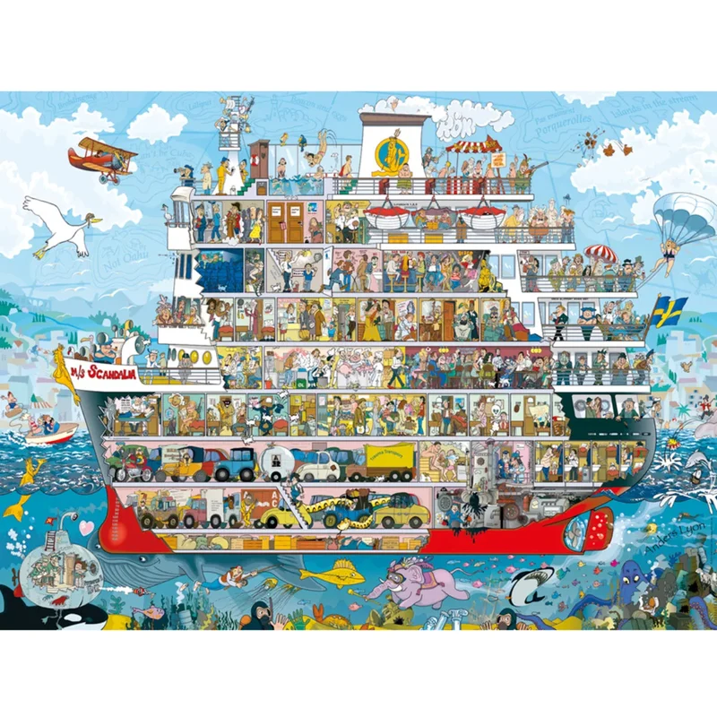 Heye - Cruise Triangular - 1500 Teile