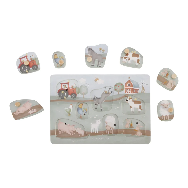 Geräuschpuzzle – Little Farm
