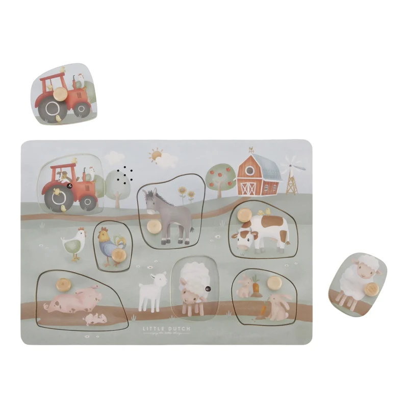 Geräuschpuzzle – Little Farm