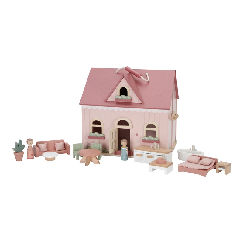 Rosa Puppenhaus