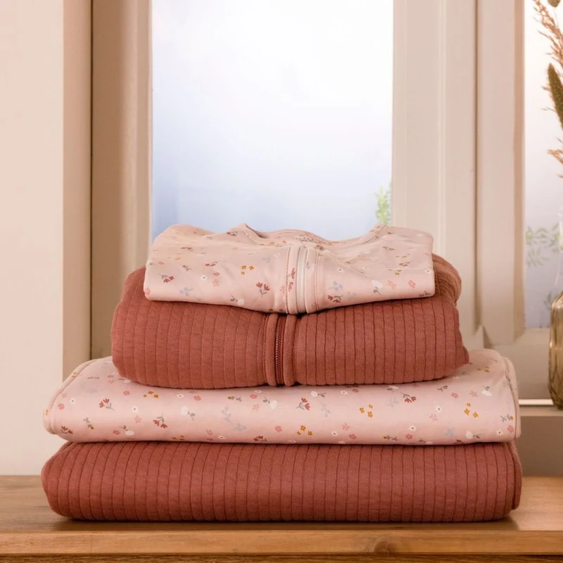 Leichter Baumwollschlafsack 6-18 m 0,4 TOG – Pure Pink Blush