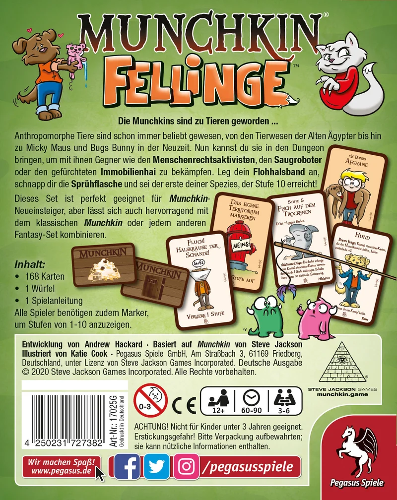TEST Munchkin Fellinge, deutsch