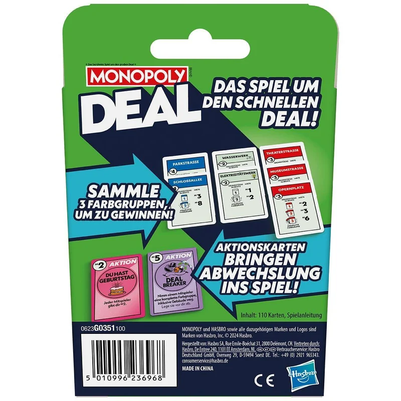 Monopoly Deal, deutsch