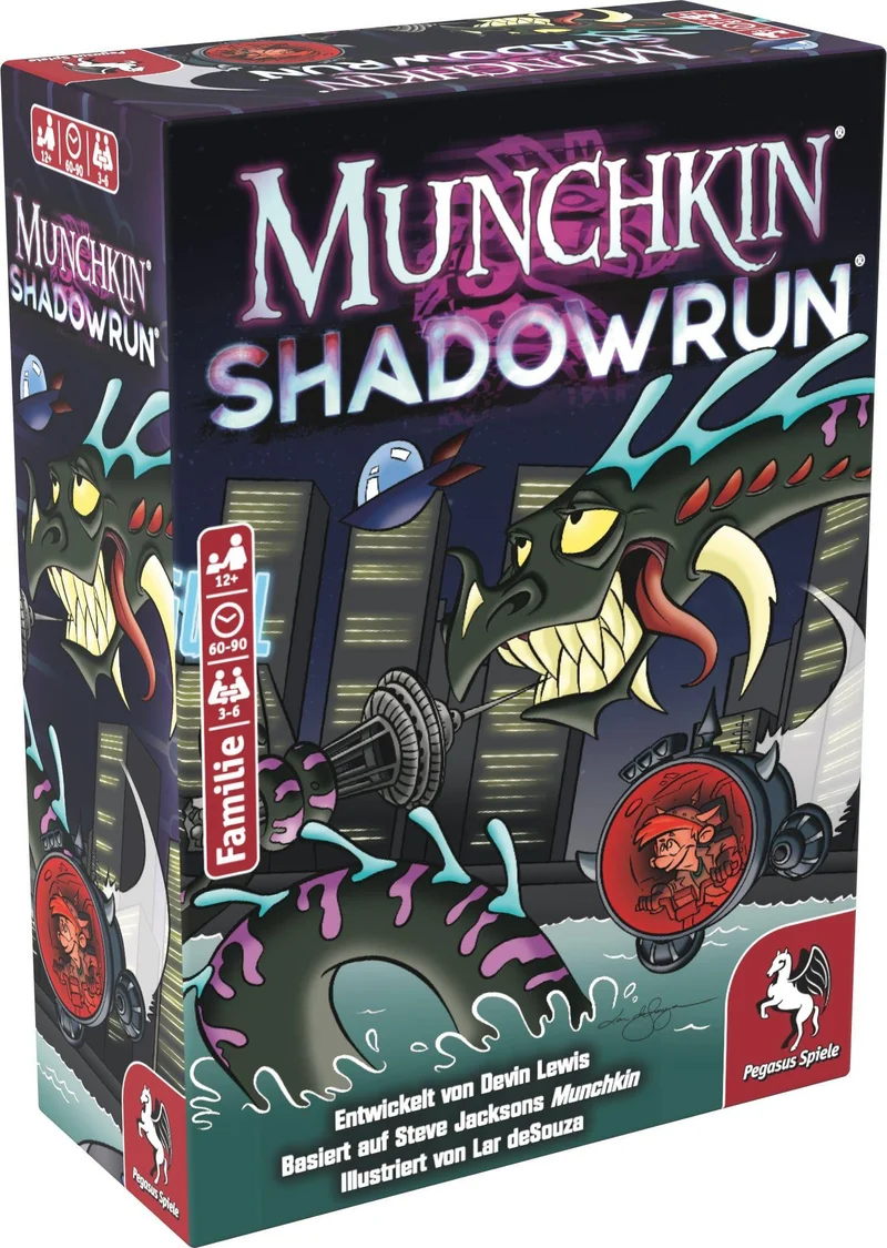 Munchkin Shadowrun, deutsch