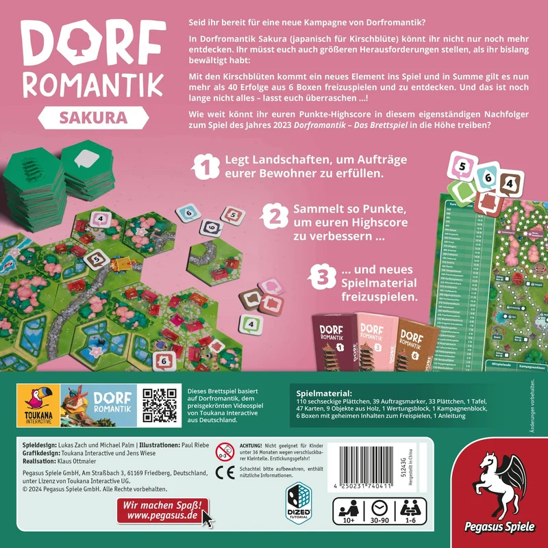 Sakura - Dorfromantik, deutsch