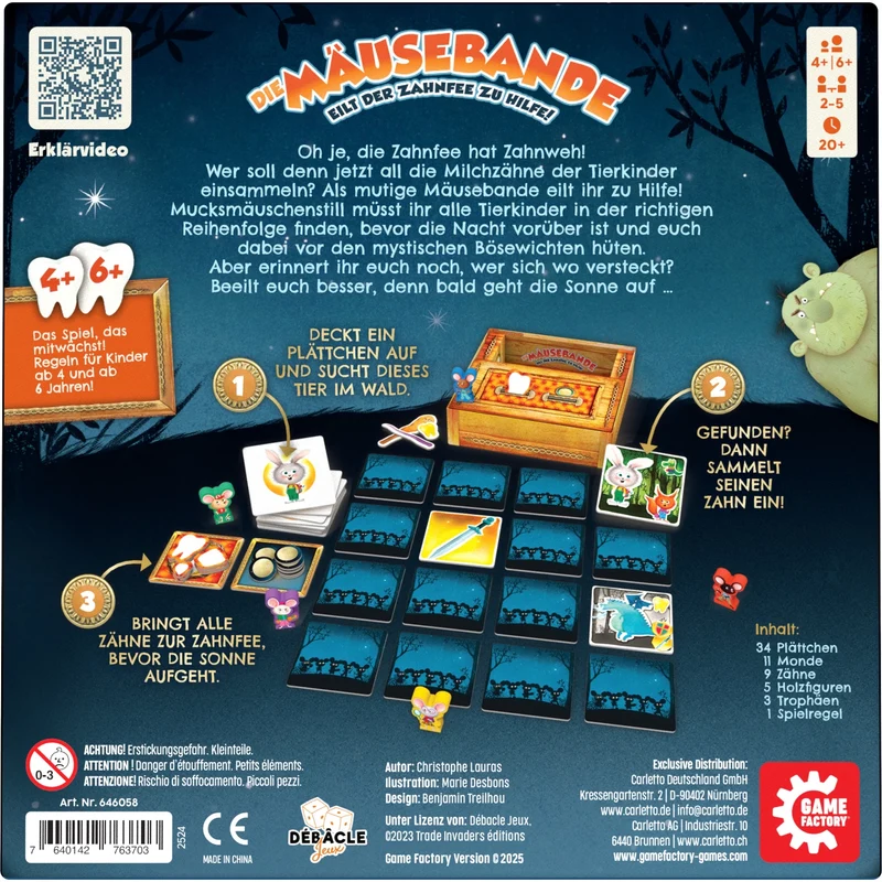 Die Mäusebande, deutsch