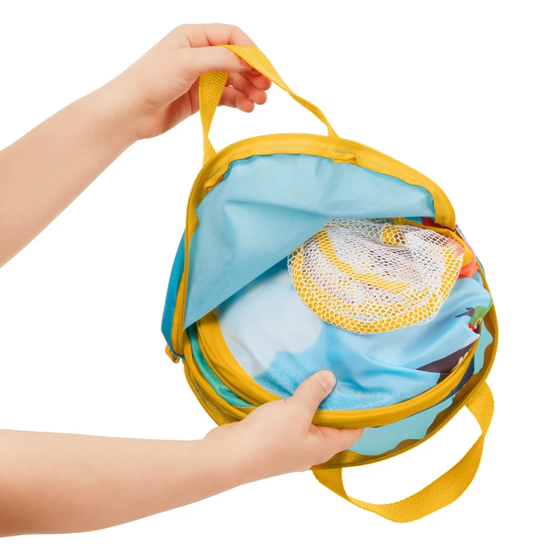Geschicklichkeitsspiel 3 in 1 – Beutel mit Erbsen – Toss 'n' Score