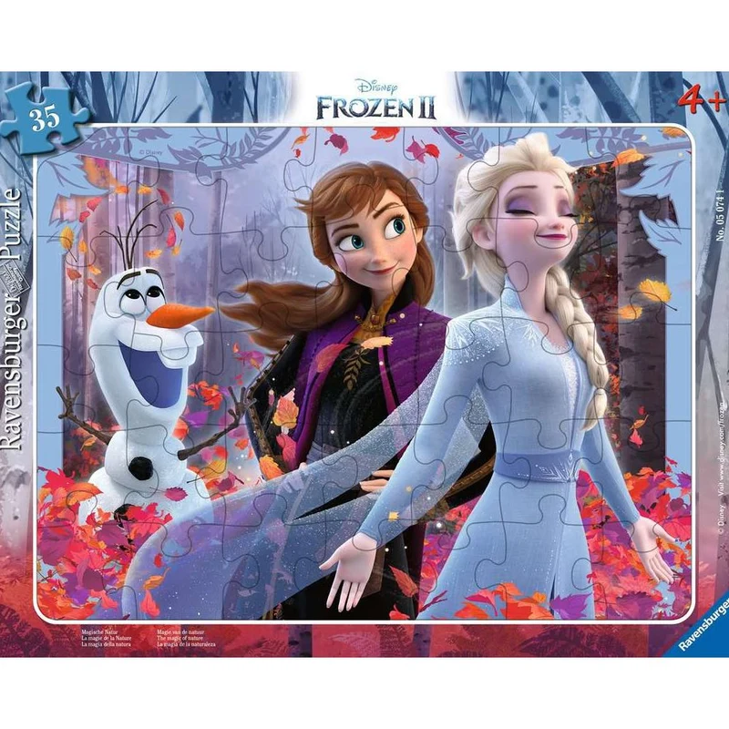 Puzzle Magische Natur, Frozen, 35 Teile