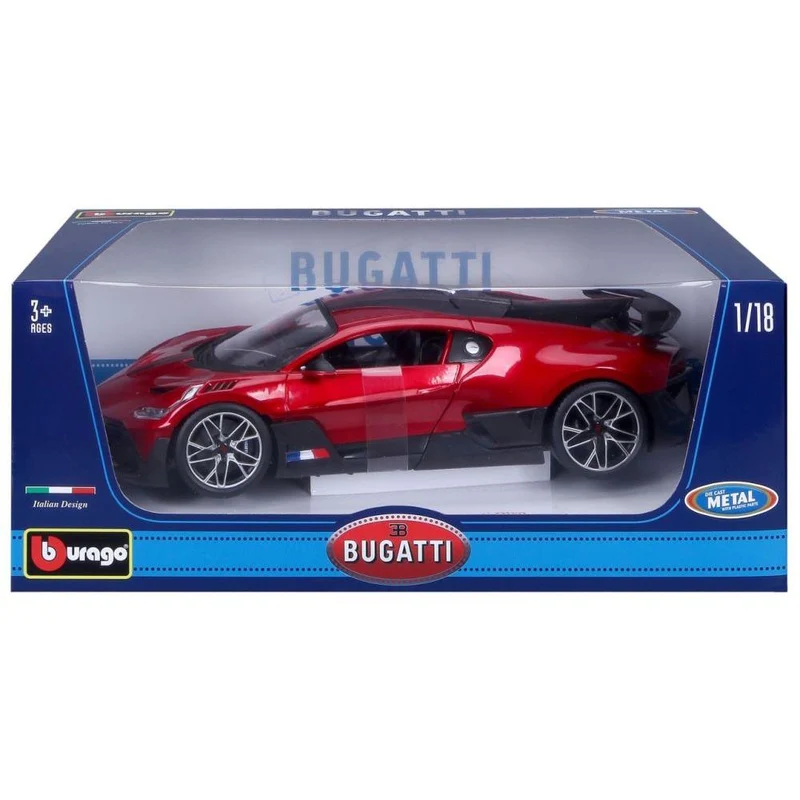 Bburago Bugatti Divo, red, 1:18