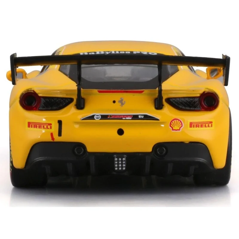 Bburago Ferrari 488 Challenge, gelb, 1:43