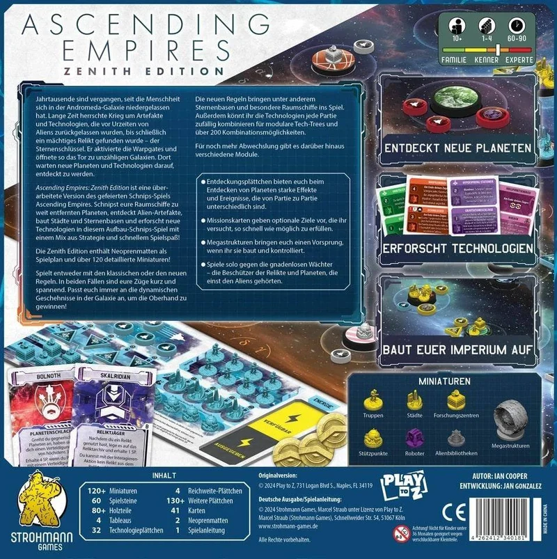 Ascending Empires (Zenith Edition), deutsch