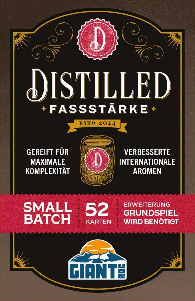 Fassstärke - Distilled, deutsch (Erw.)