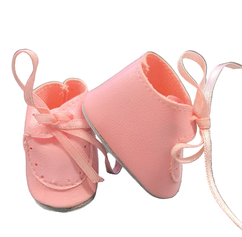 Puppen Schuhe Rosa 5.5 cm und 5cm