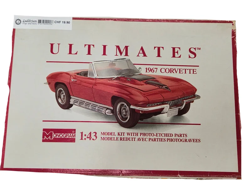 Monogram Ultimates 67' Corvette 1:43