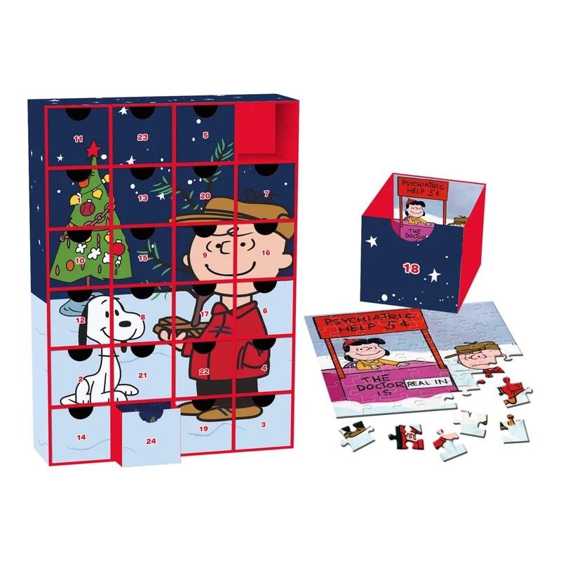 Peanuts Charlie Brown Advent Calendar (24 x 50pcs)