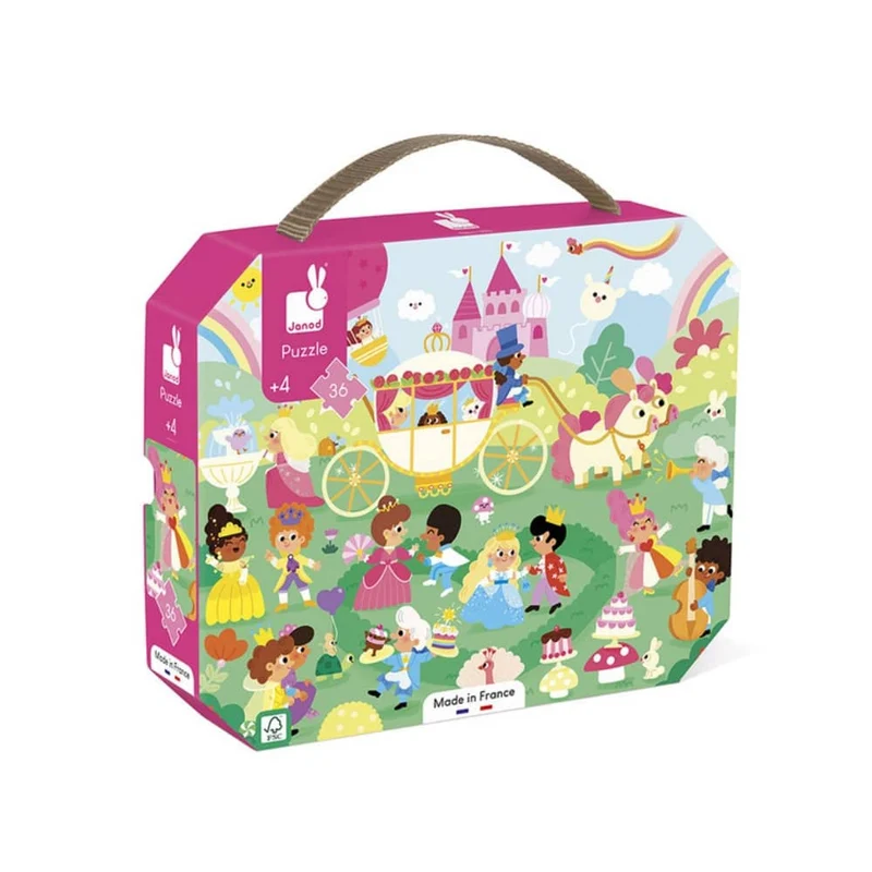 Puzzle im Koffer – Prinzessinnen 36 Teile