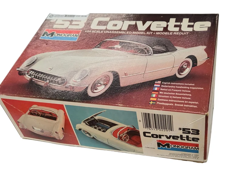 Monogram Chevrolet Corvette 53'