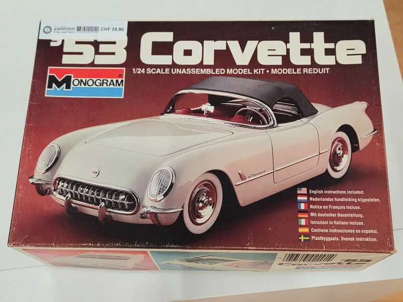 Monogram Chevrolet Corvette 53'
