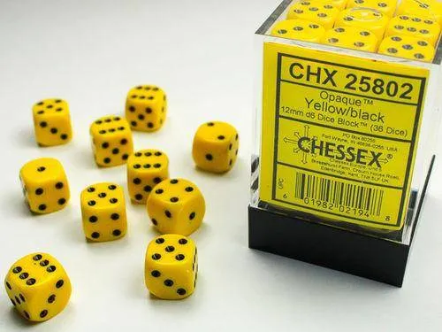 Mystery Würfelset Opaque (36), sprachunabhängig